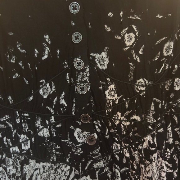 Free People Lavina Floral Ombre Midi Dress XS - Picture 4 of 6